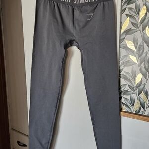 Gymshark Black High-Waisted Leggings